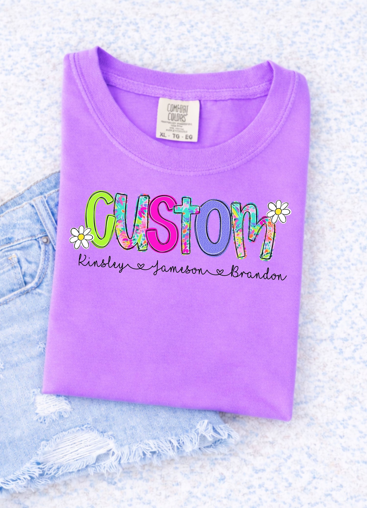 Neon Doodle Custom