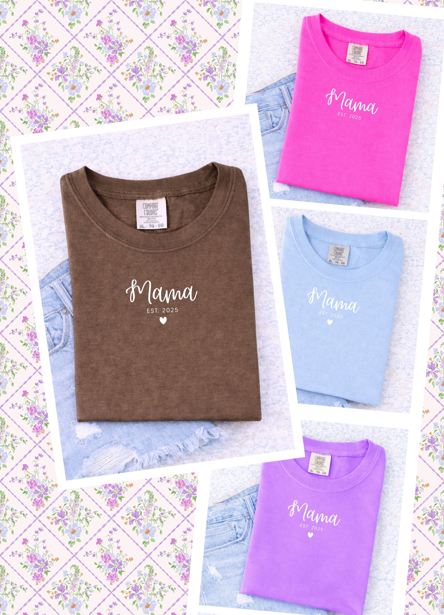 Dainty Script MAMA Est.