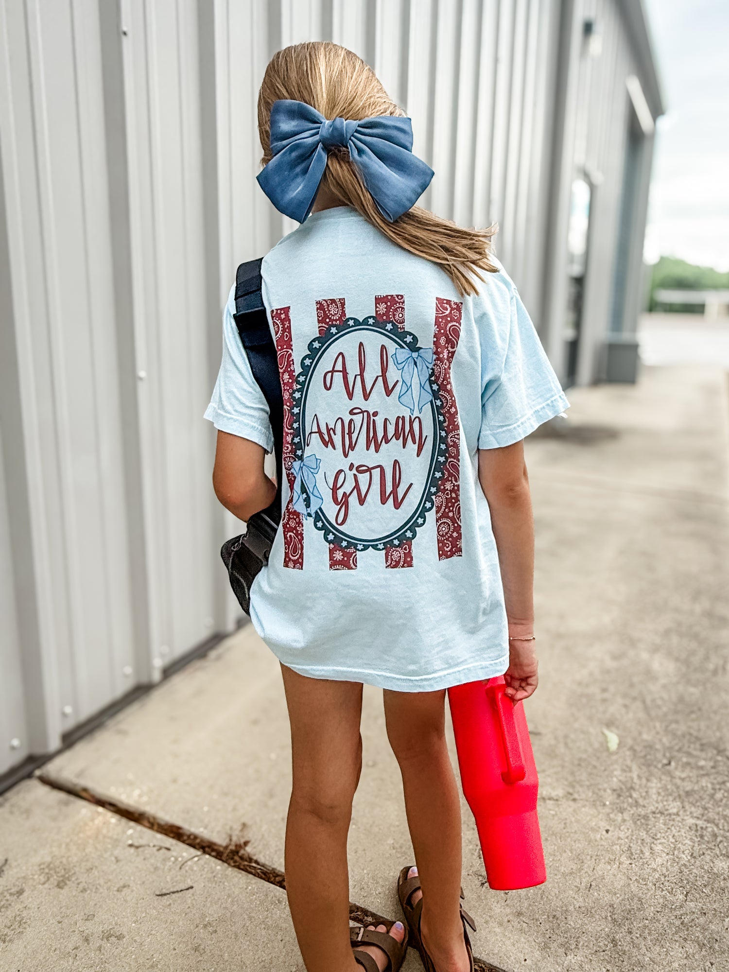 Comfort Color All American Girlie!