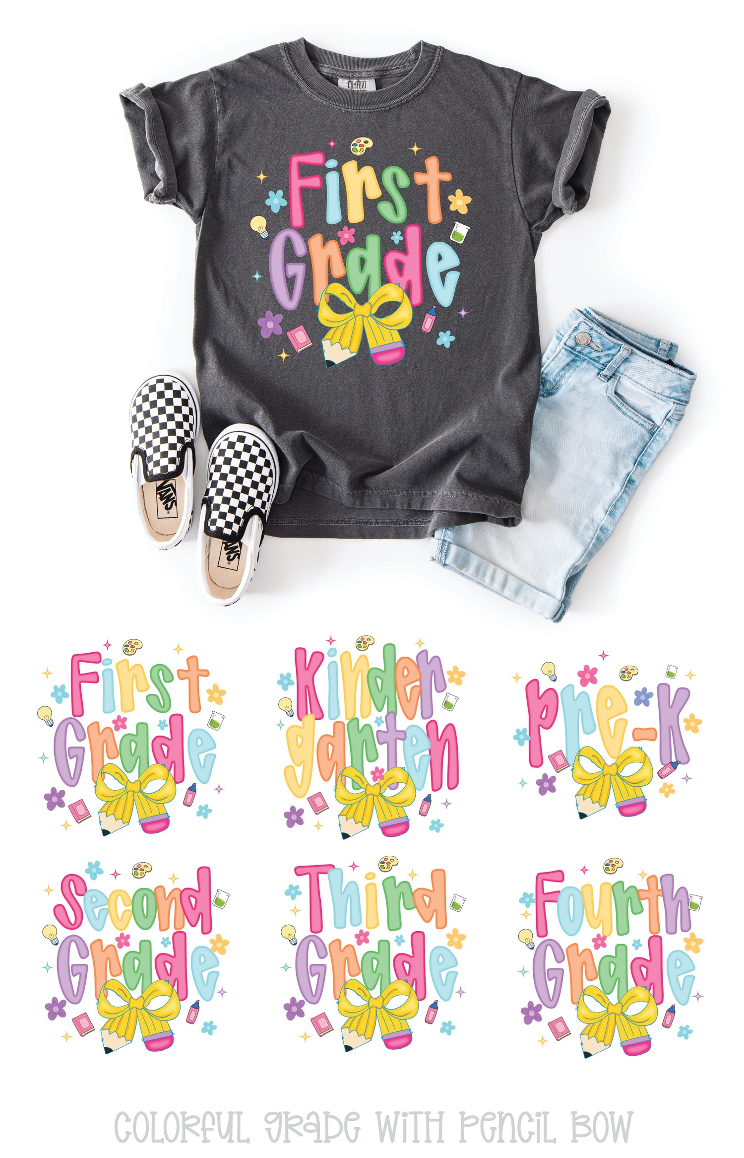 Comfort Color Back to School (Pepper) (T)